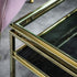 PaulaHome - Lviv Luxe Gold Side Table - Height 46cm